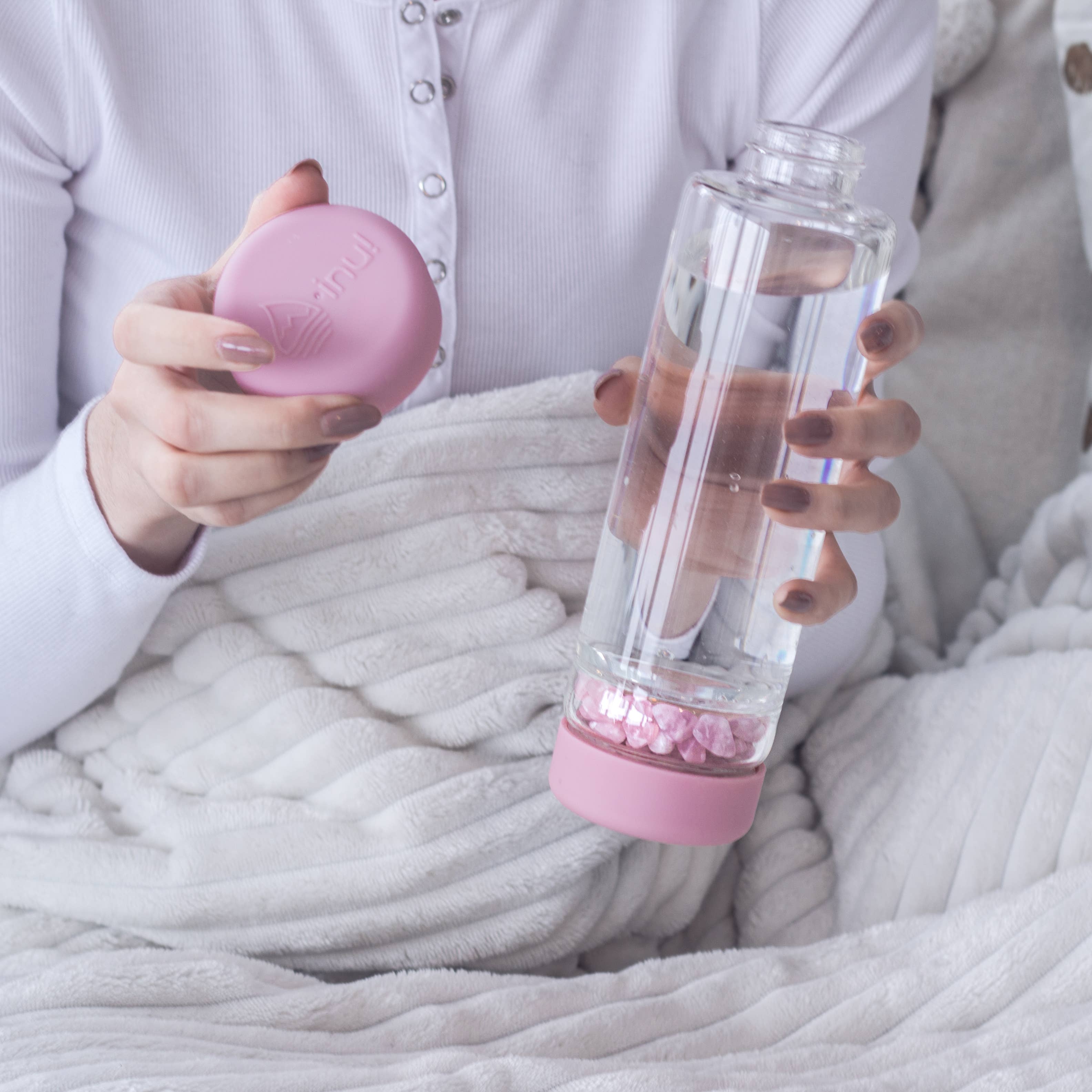 Inu! ROSE | DIY Crystal Water Bottle