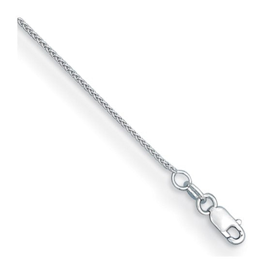 14KW 18" Wheat Chain Necklace