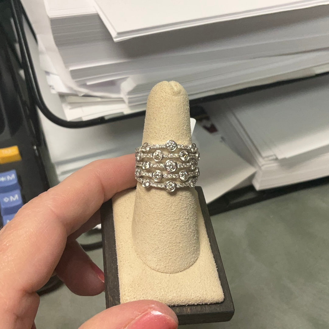14kw 1.54 CT Diamond Ring