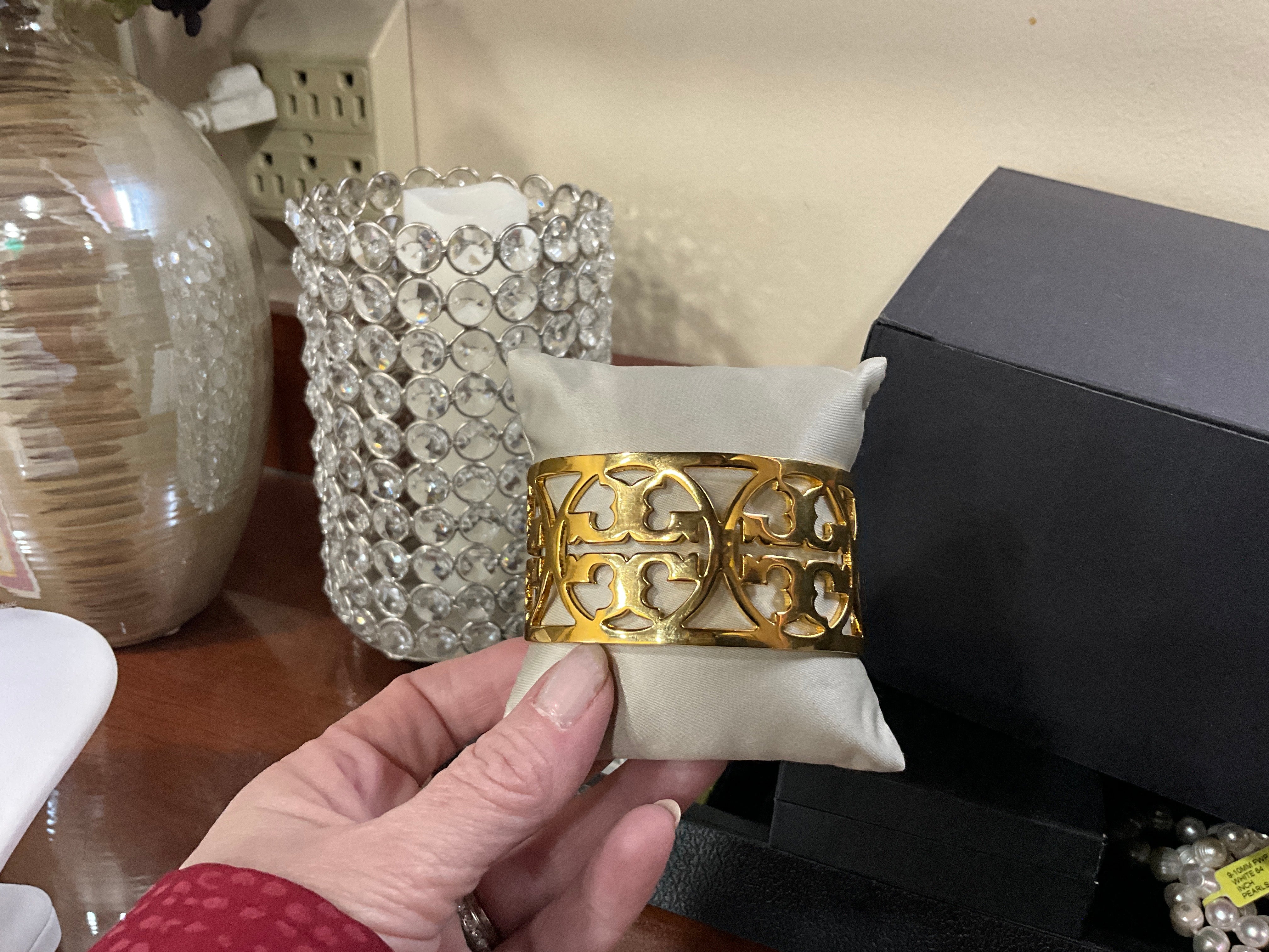 Tory Burch Lt Brass Cuff