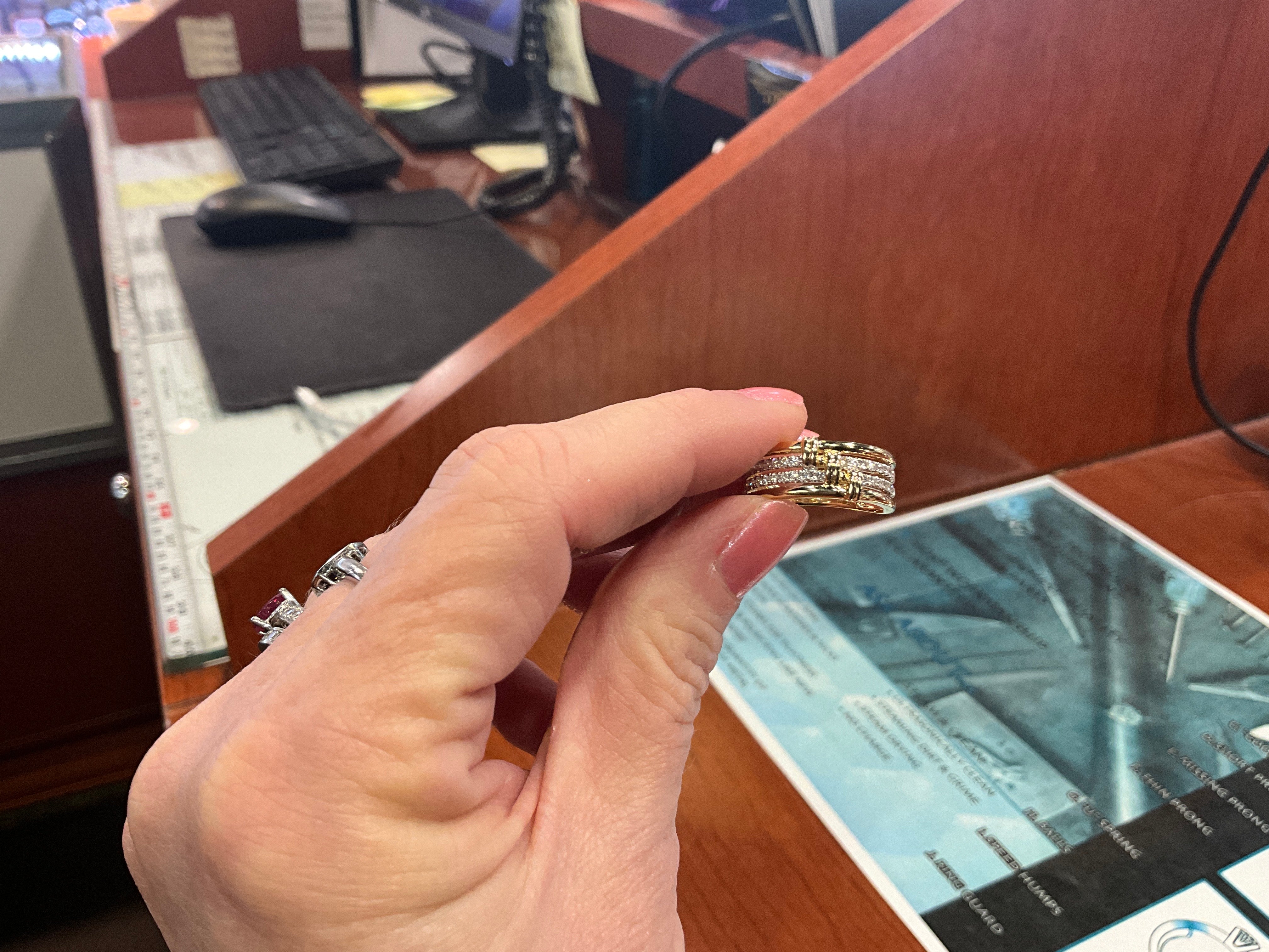 14KY .25 Ct Diamond Ring
