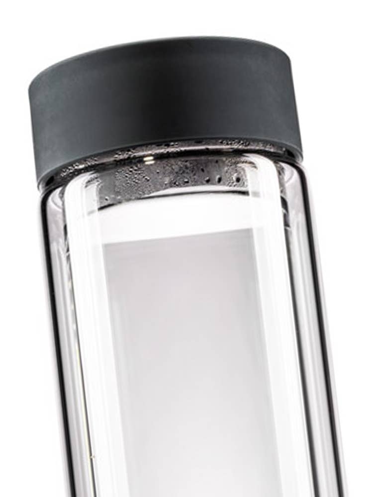 ViA HEAT Insulating Crystal Tea Bottle without GemPod