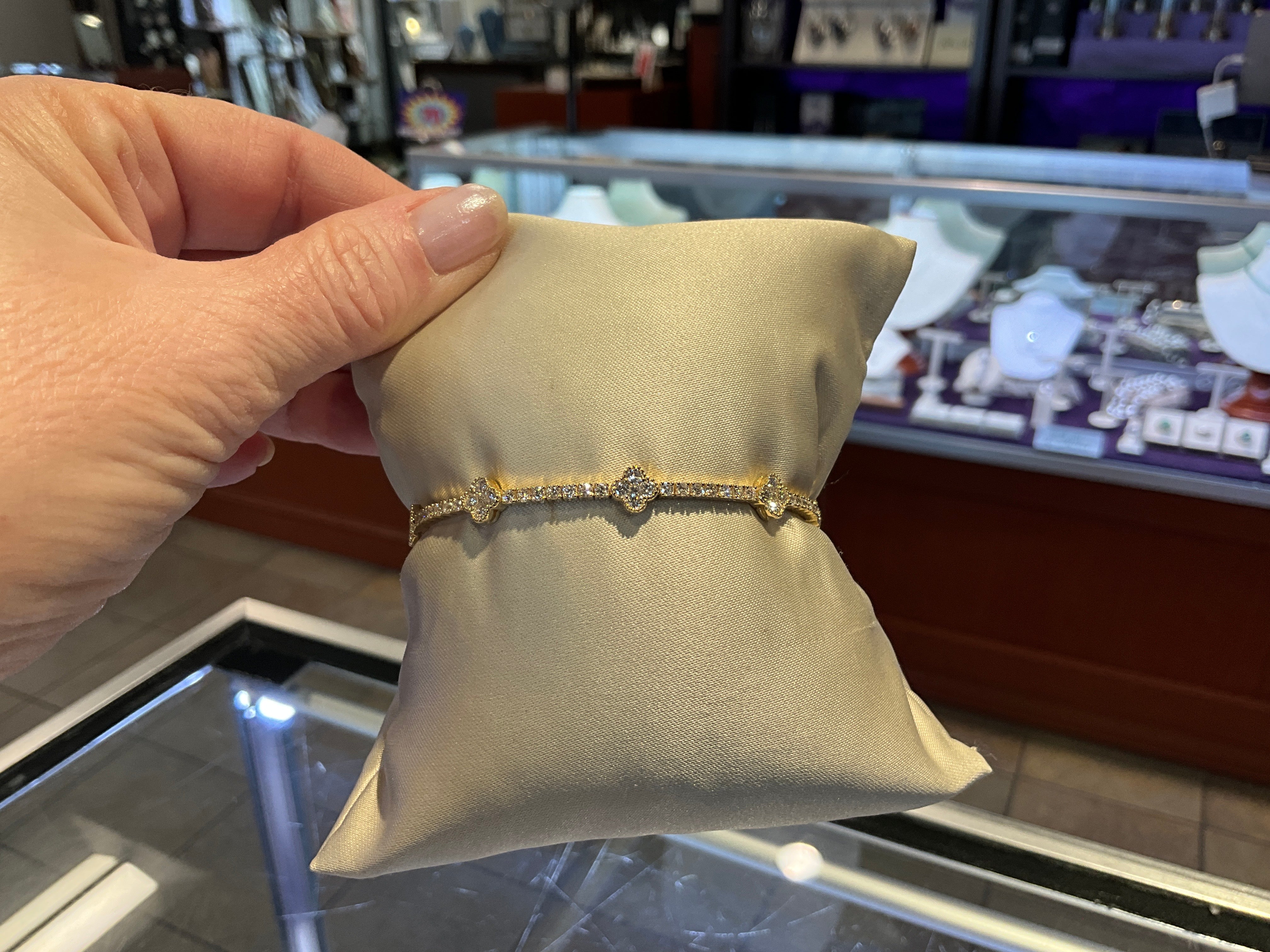 14KY Diamond 1.55CT Bracelet