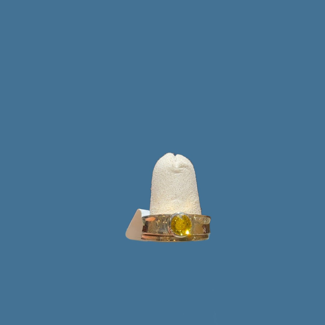 1.07 Yellow Sapphire Set