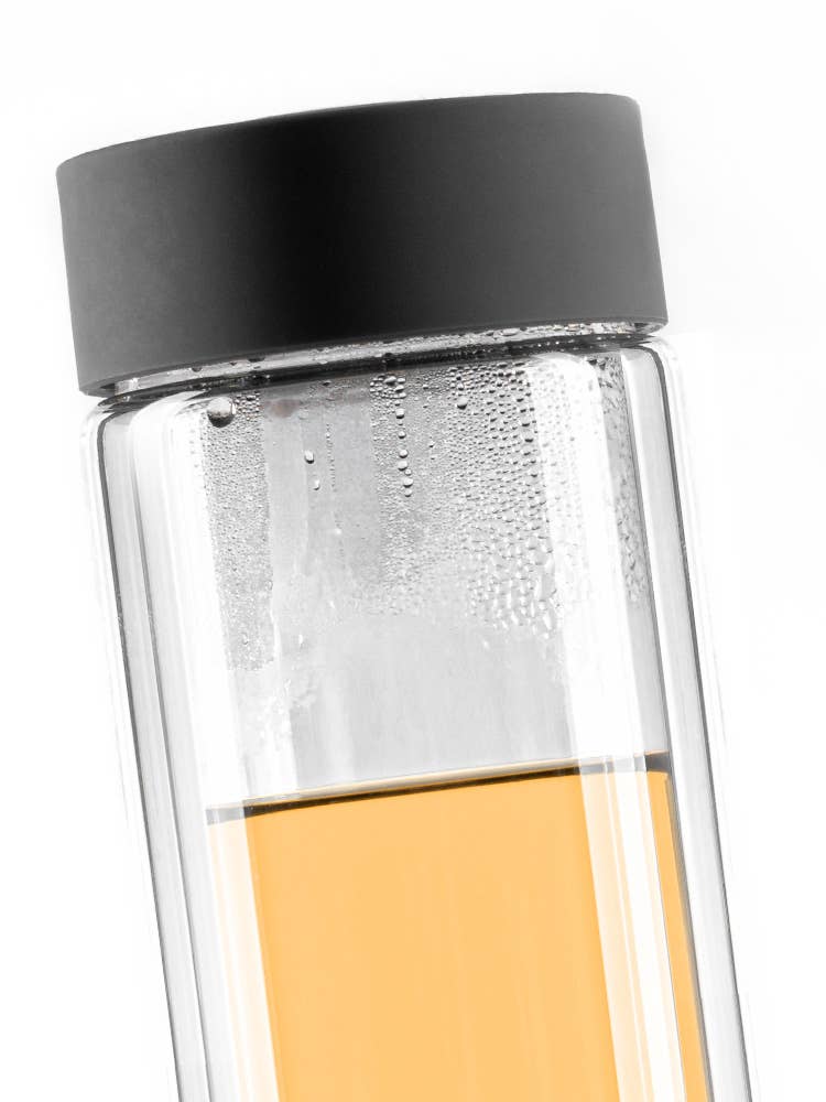 ViA HEAT Insulating Crystal Tea Bottle without GemPod