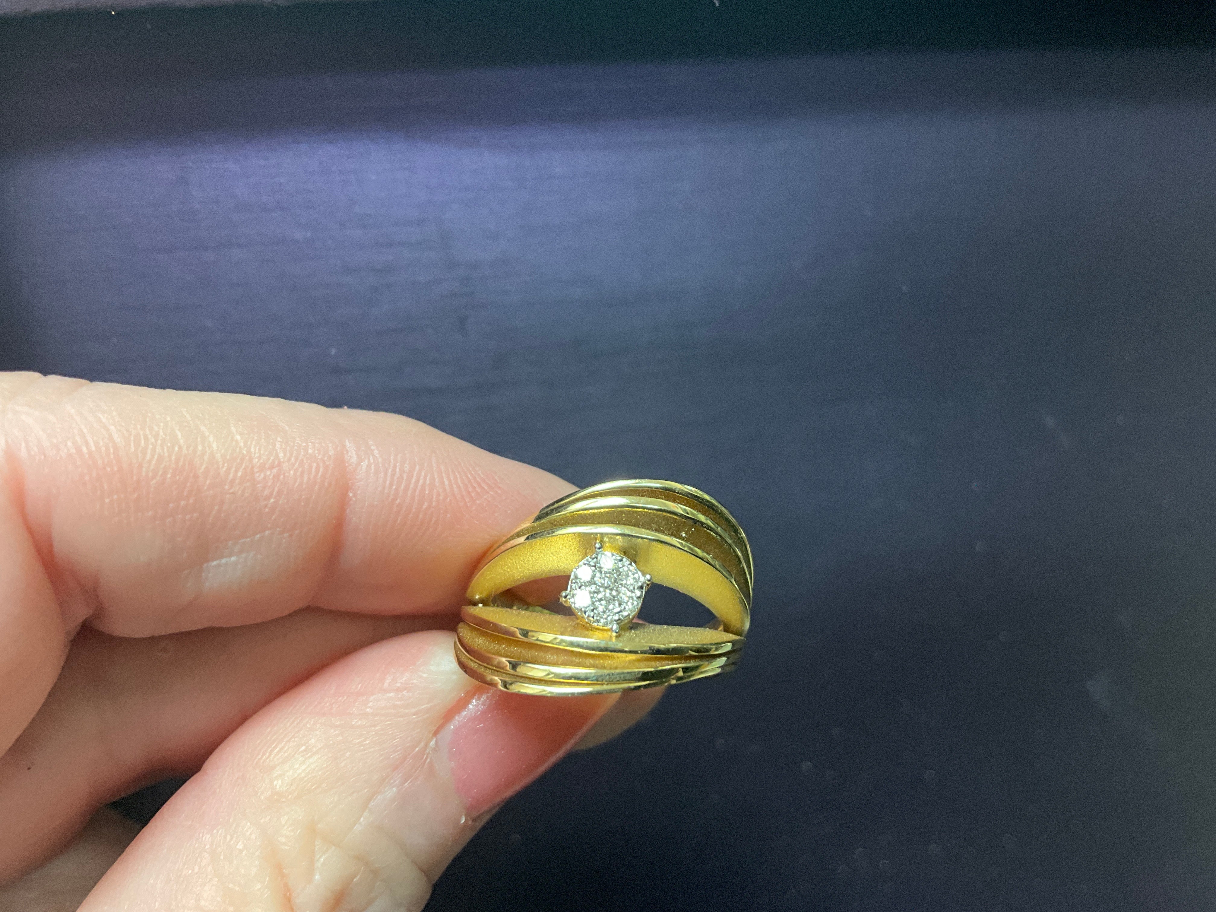 14KY .12 Diamond Ring