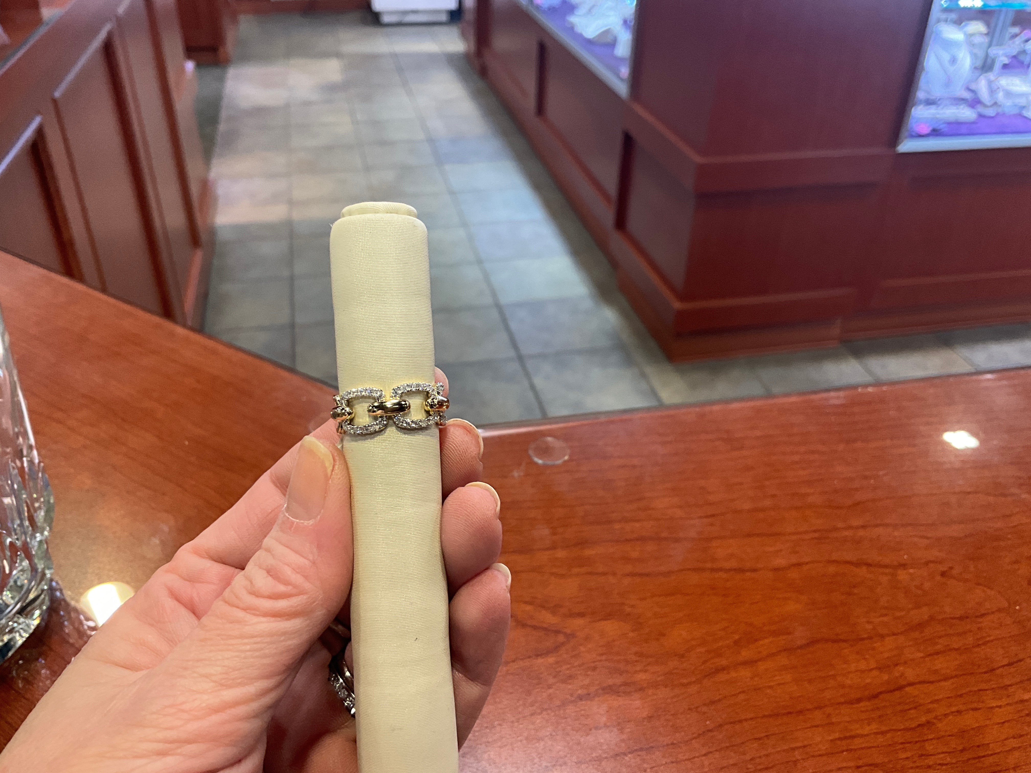 14KY .38 Ct Diamond Ring