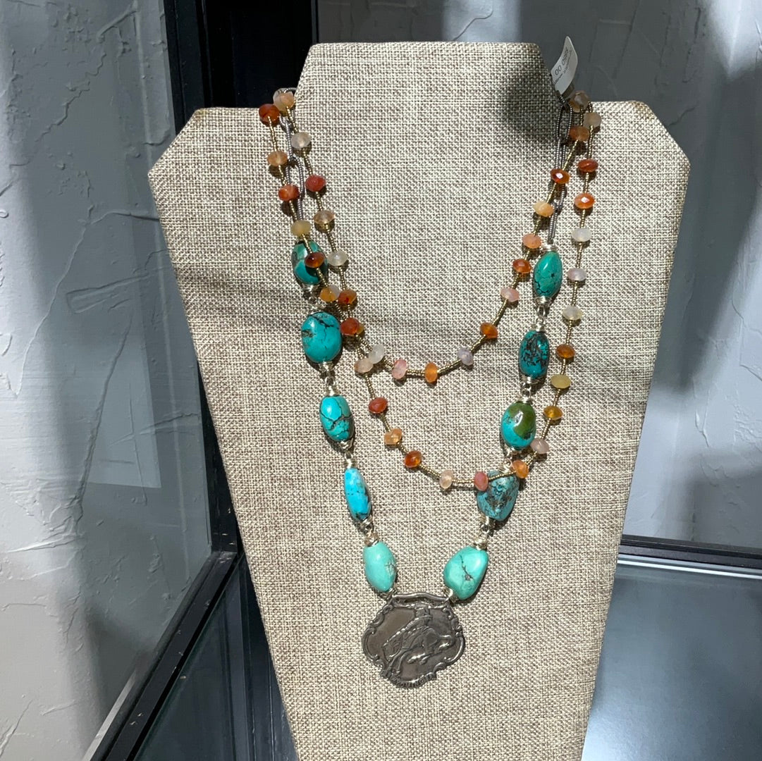Multi-Color Carnelian Y Afr Hei