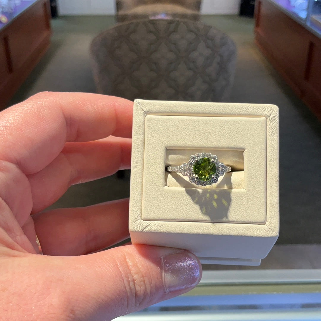 14kw Dia.58tcw Peridot2.39tcw