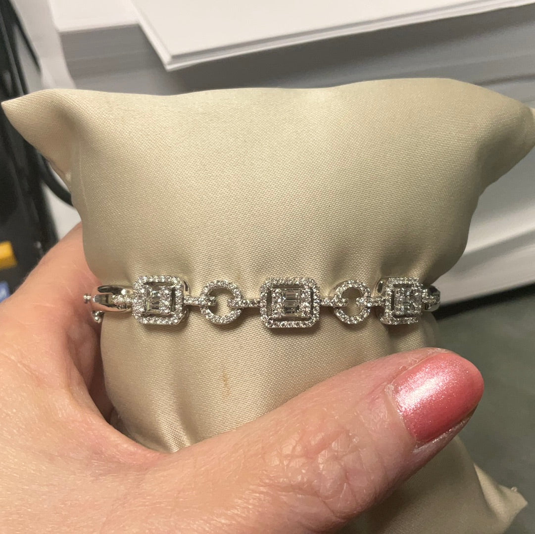 14kw 1.22 CT Diamond Bracelet