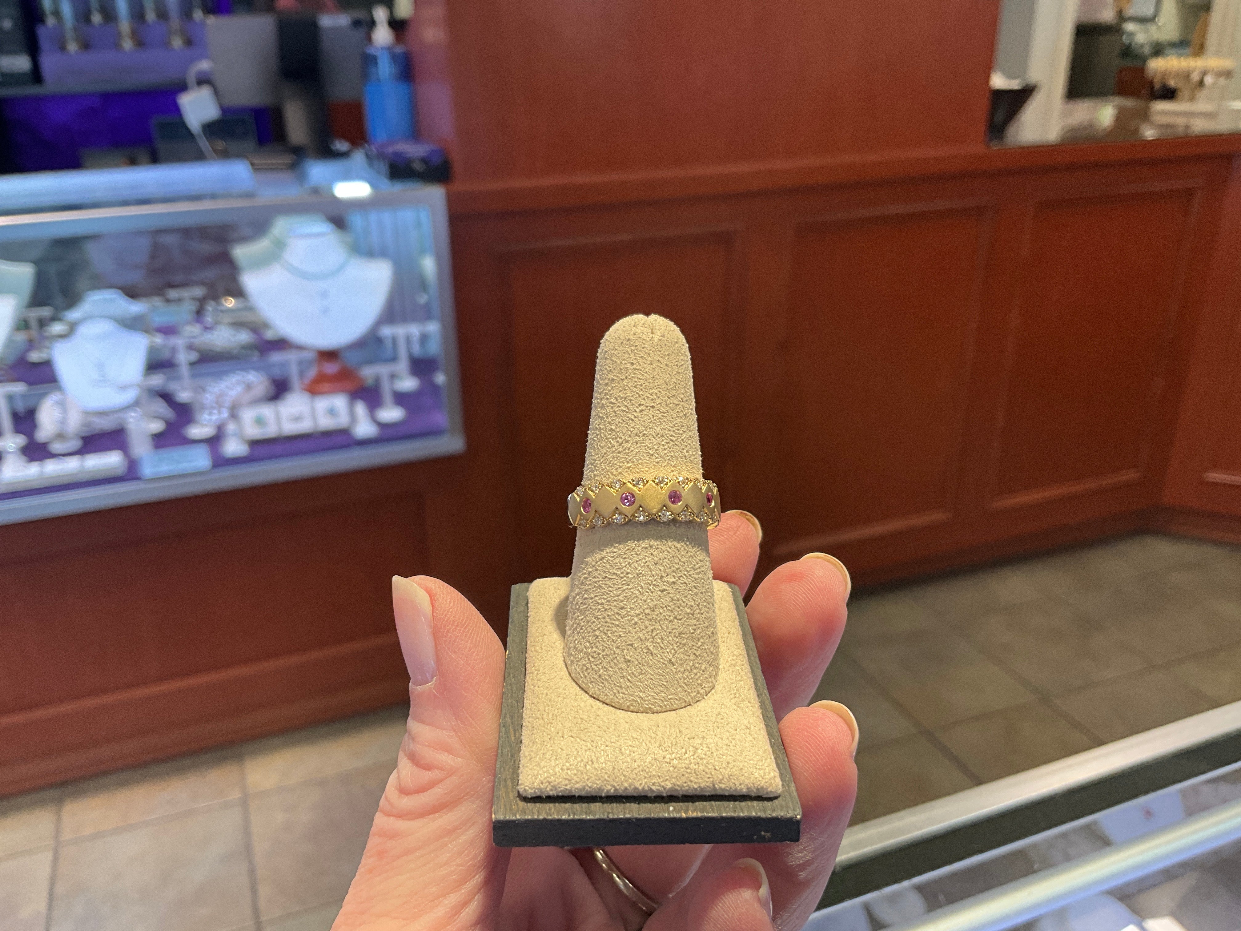 14KY PSAP .21CT/Dia .16CT Ring