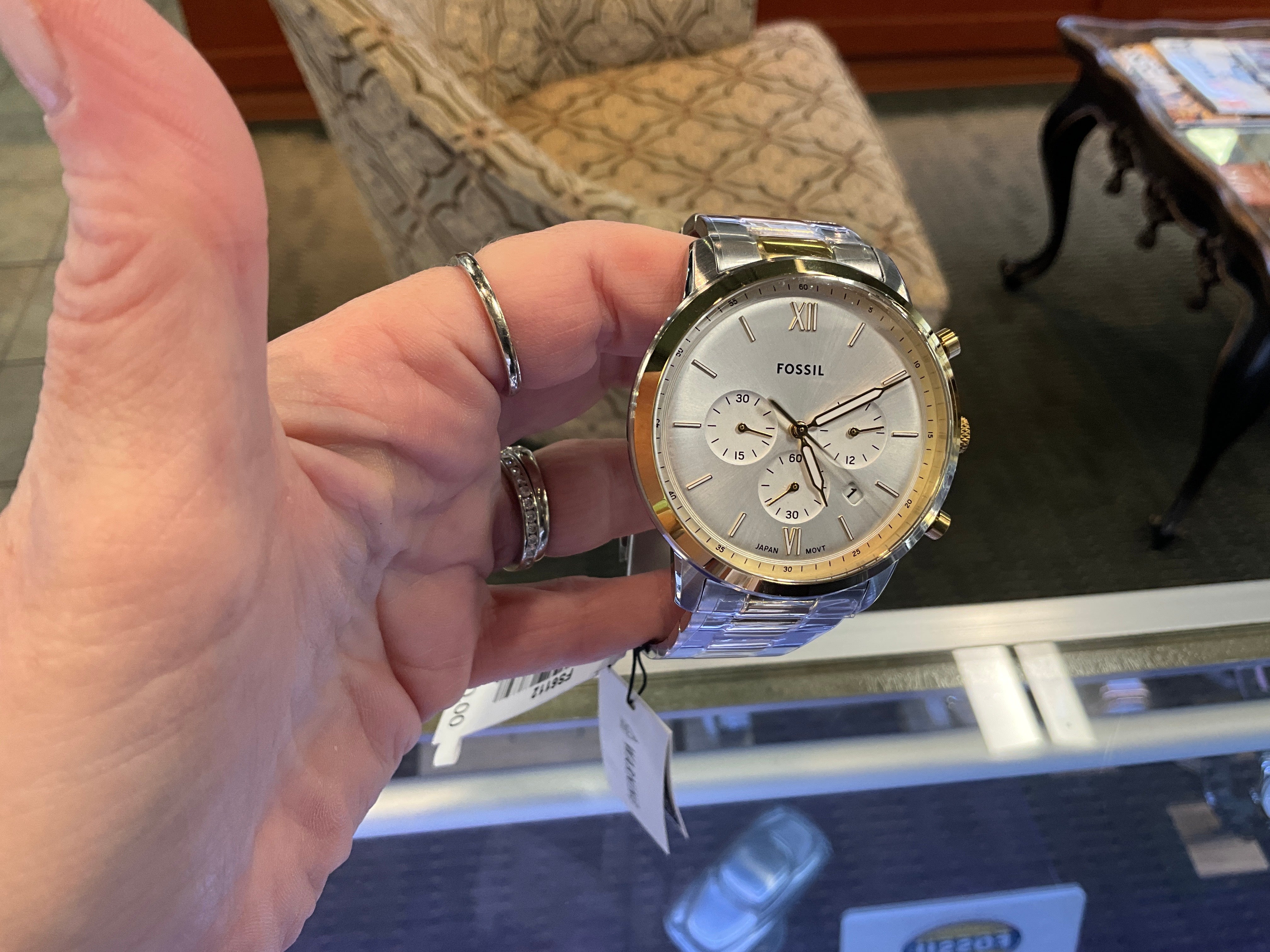 Neutra Chronograph Two-Tone Stainless Steel Watch