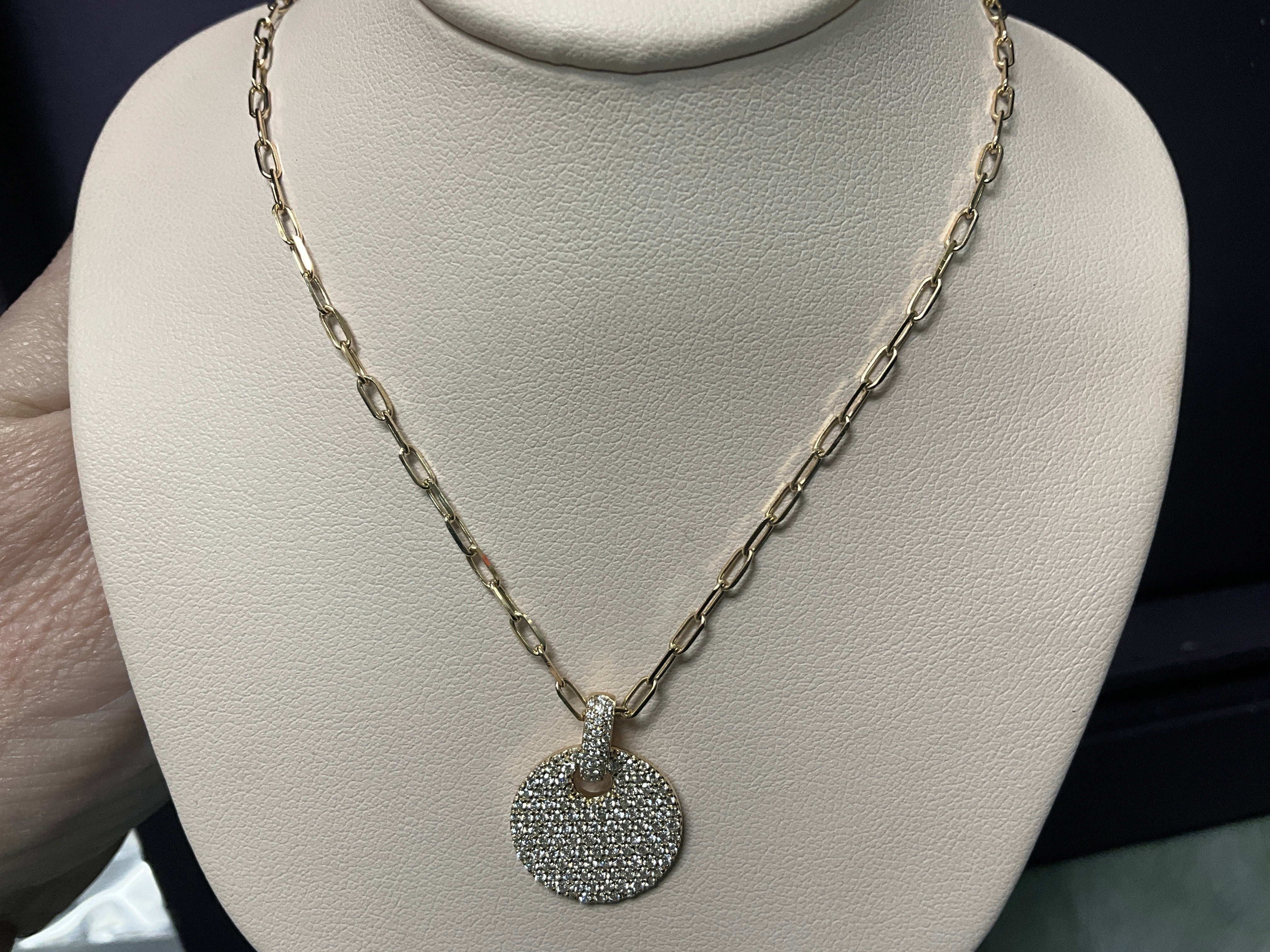 14KY .74 Ct Diamond Necklace