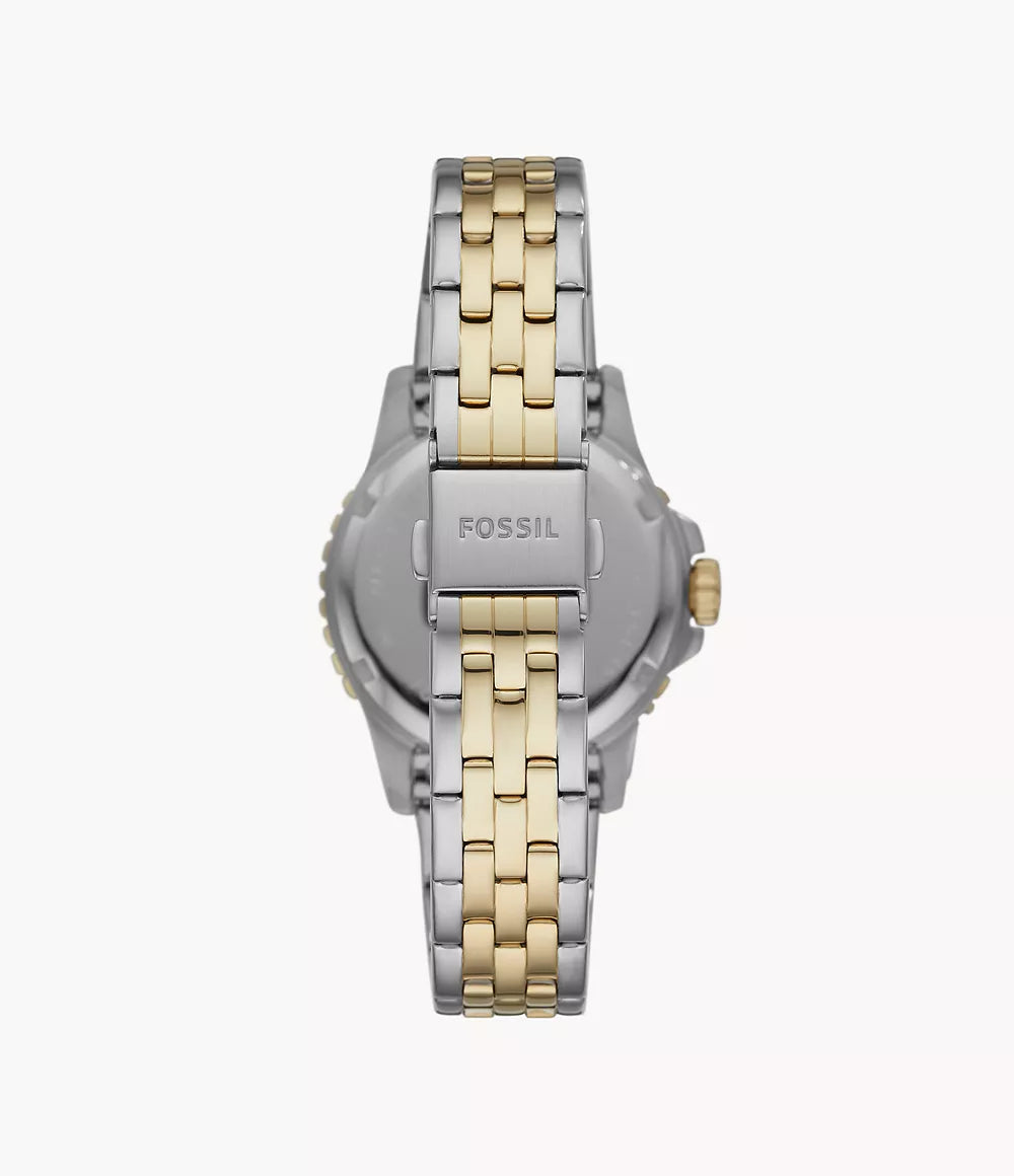 FB-01 Three-Hand Date Two-Tone Stainless Steel Watch