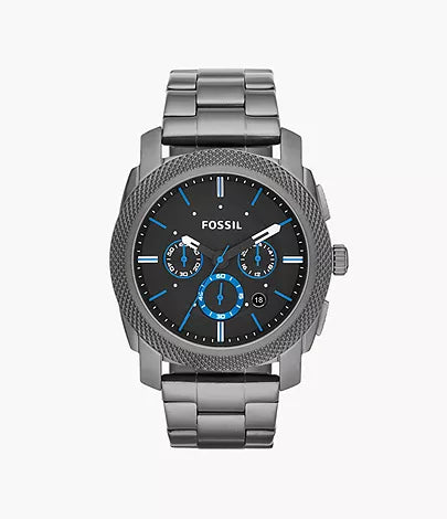 Machine Chronograph Smoke Stainless Steel Watch