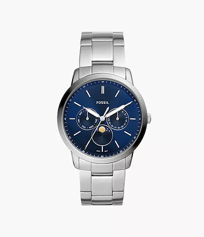 Neutra Moonphase Multifunction Stainless Steel Watch