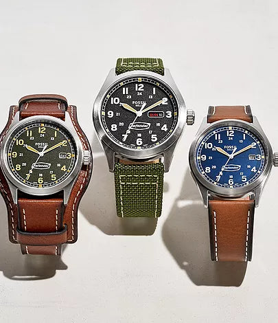 Defender Solar-Powered Olive Nylon Watch