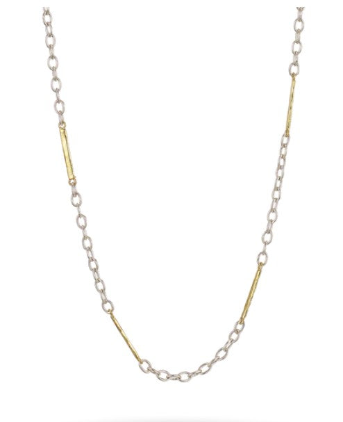 Tripper Chain - Sterling Silver & Brass