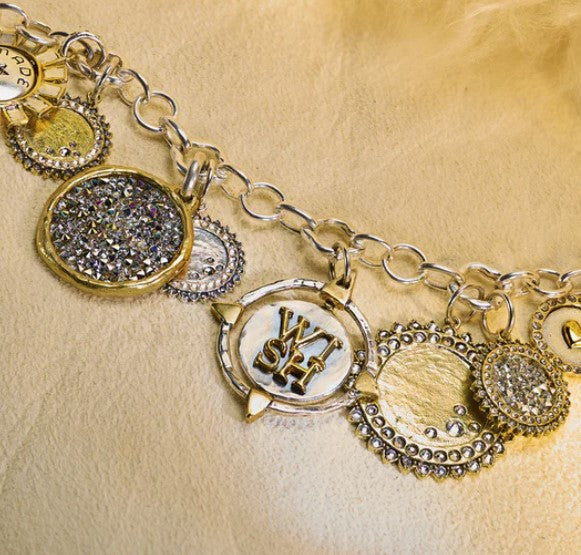 The Light of Stars Charm - Brass