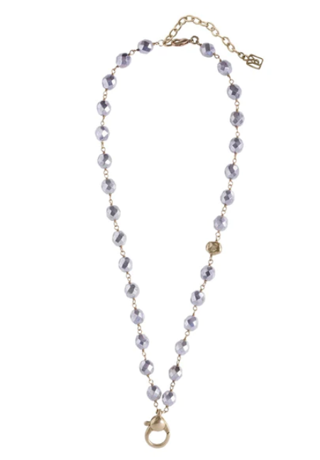 Ensemble Necklace - Bright Silver - 18"