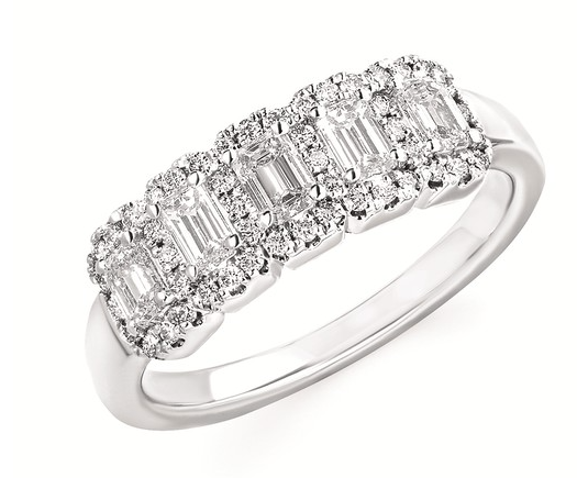 14KW 1 Ctw. Diamond Fashion Ring