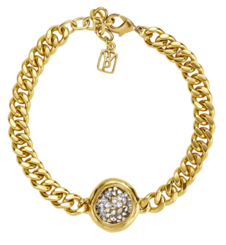 Kristal Dome Figaro Bracelet