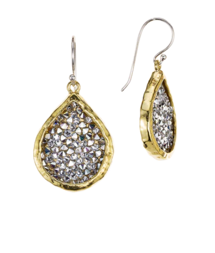 Kristal Teardrop Earrings