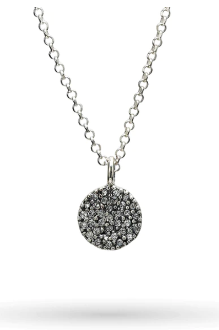 Cosmos Disc Necklace - SS