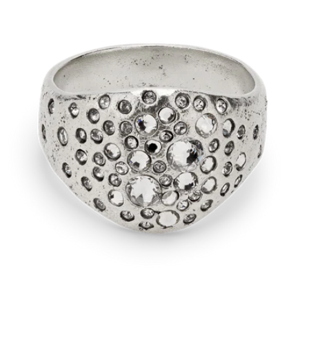 Starshower Omega Ring - Sterling Silver