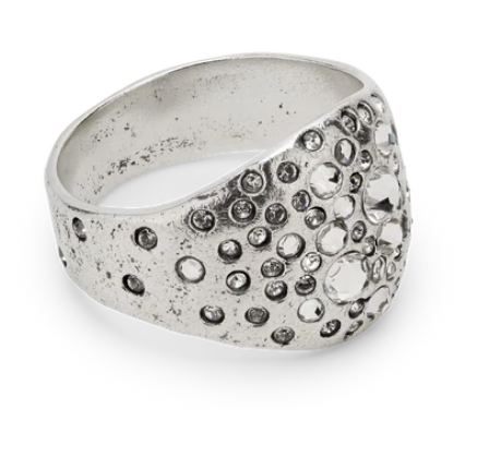 Starshower Omega Ring - Sterling Silver