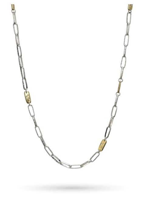 Seppo Station Chain - Sterling Silver- 18"