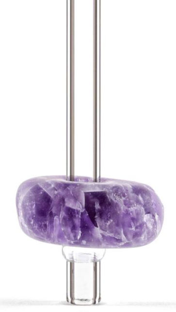 VitaJuwel Crystal Straw | Amethyst