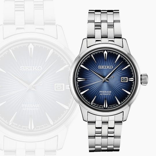 Presage SS Automatic Blue Dial