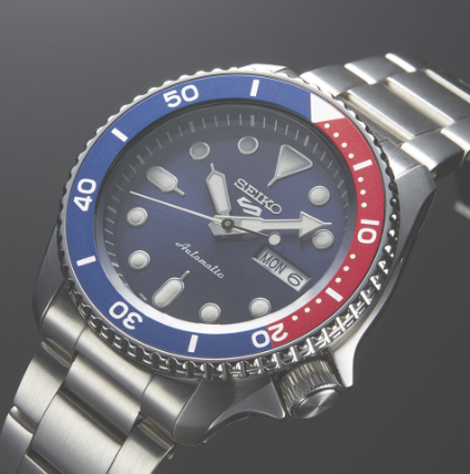 Seiko 5 Sports SS Automatic Blue Dial