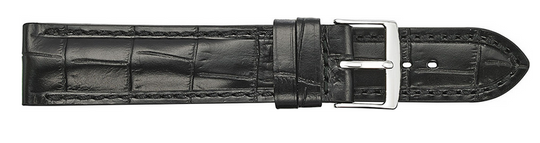 Fleurus Alligator Embossed Leather Watchband 934 ( 5mm semi-padded and stitched )