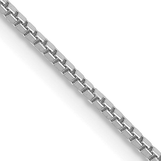 14K 16 inch .9mm Box with Lobster Clasp Chain