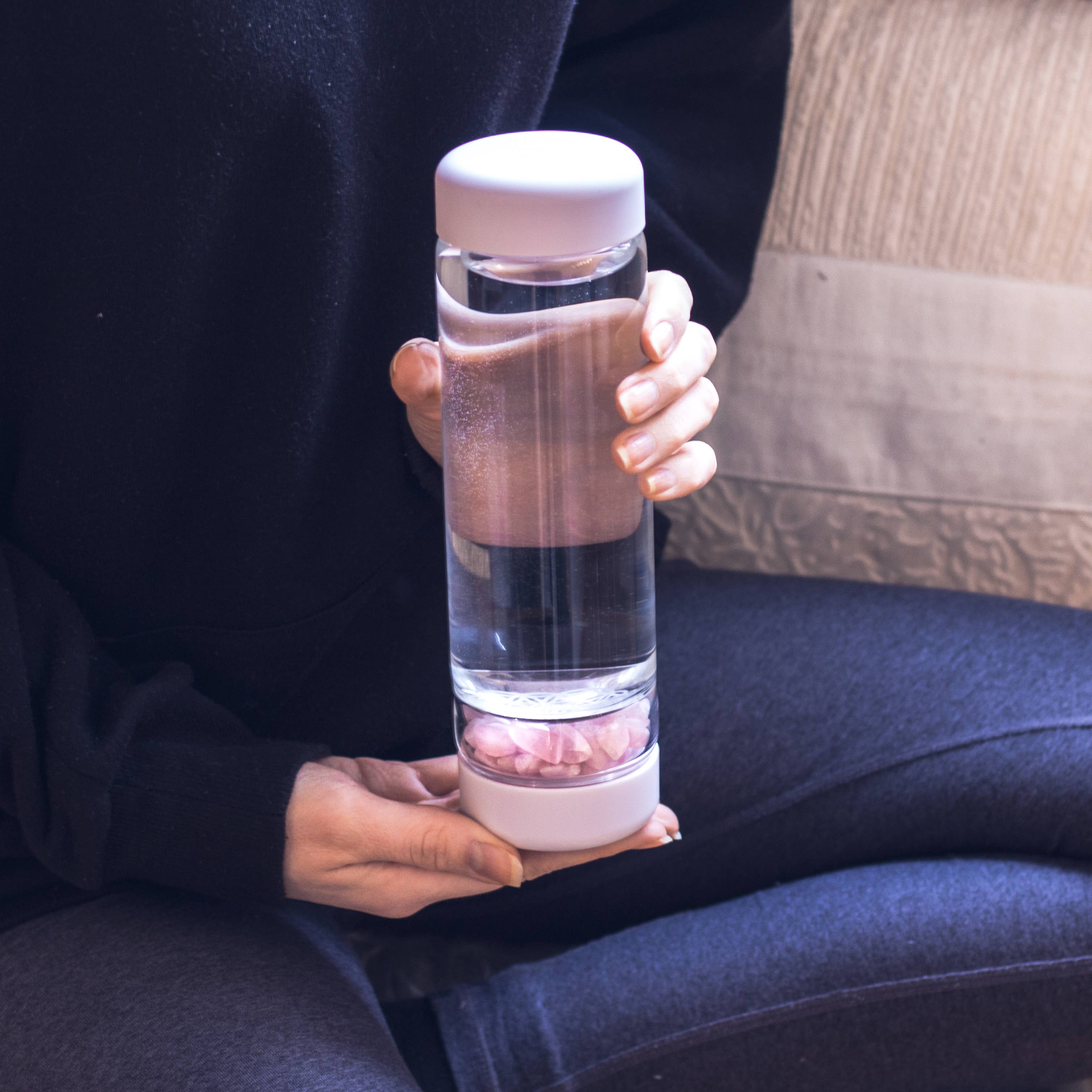 Inu! ROSE | DIY Crystal Water Bottle