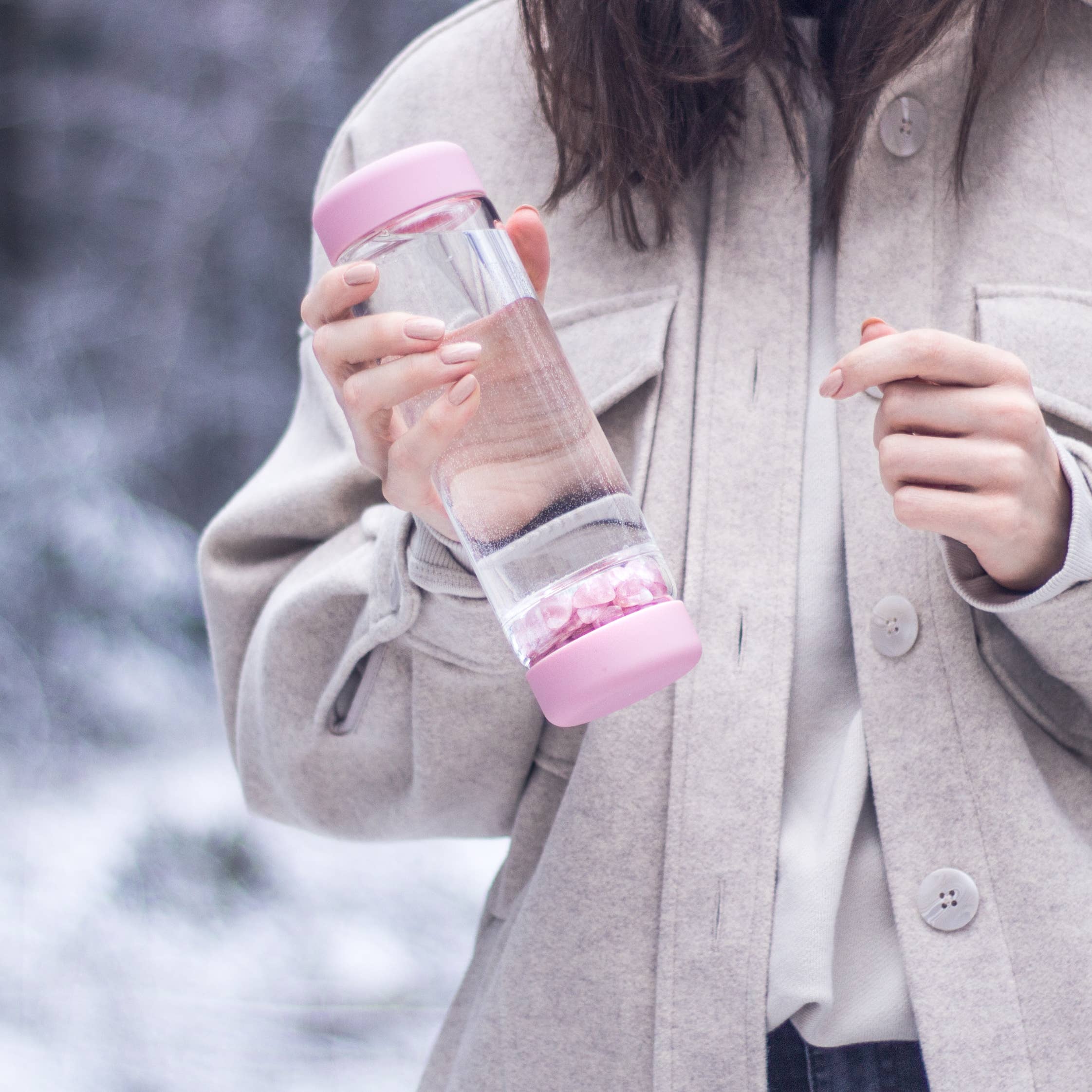 Inu! ROSE | DIY Crystal Water Bottle
