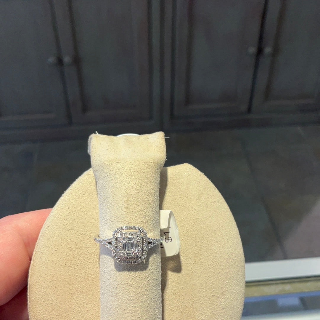 14KW Bag Dia .43CT ring