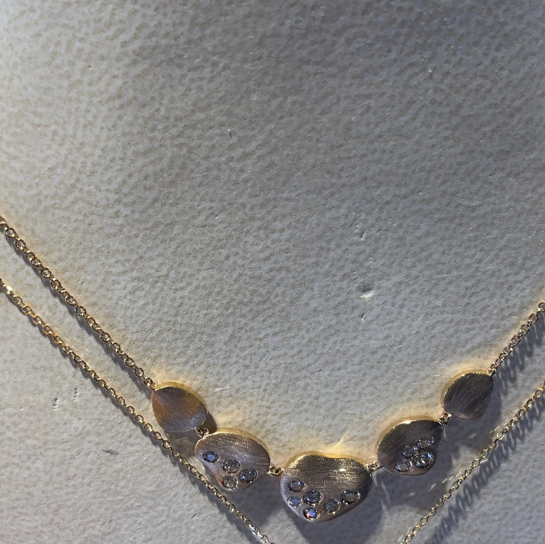 Free form .36 dia necklace