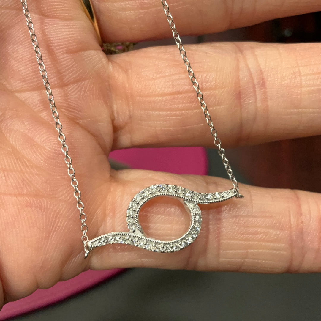 14kw .20tw necklace